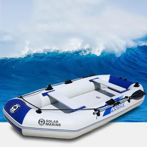 270cm 4 사람 낚시 저렴한 카누/카약 Solarmarine 브랜드 직접 공기 갑판 바닥 풍선 PVC 카약 낚시 카약 판매