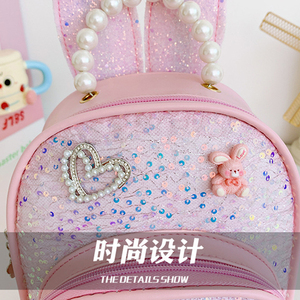 Factory Supply Cute Bow Small <b>Backpack</b> 2026 Summer Fashion Casual Girls Kindergarten <b>Children</b> <b>Backpack</b> - Product Image 2