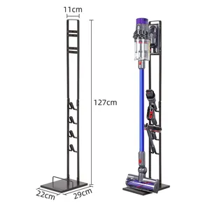 Station de rangement pour aspirateur dyson san V11 V10 V8 V7 V6, support de stockage en métal Stable avec manche sans fil