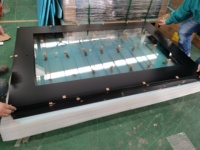 Four à micro-ondes industriel intelligent avec porte en verre avant
