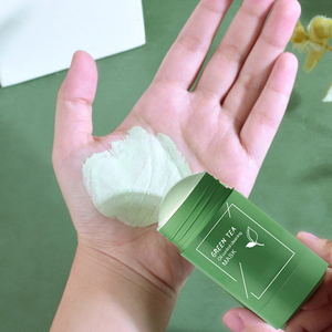 Maschera Solida al Tè Verde in Offerta Speciale, Maschera al Fango per Acne, Idratante, Detergente Profonda, Controllo Oleosità, Prezzo all'Ingrosso di Fabbrica - Product Image 3
