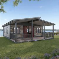 Maison Modulaire Préfabriquée Mobile Tiny Home Pliable Extensible Conteneurisé Salon 2 3 4 Chambres Entièrement Meublée