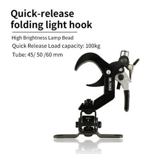 Pince de fixation rapide pour éclairage de scène en alliage d'aluminium haute résistance, 45 mm à 60 mm - Product Image 4