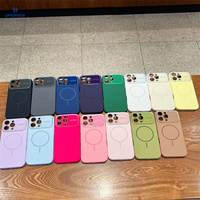 Étui en silicone liquide magnétique pour iPhone, antichoc pour iPhone 16, coque pour iPhone 17e