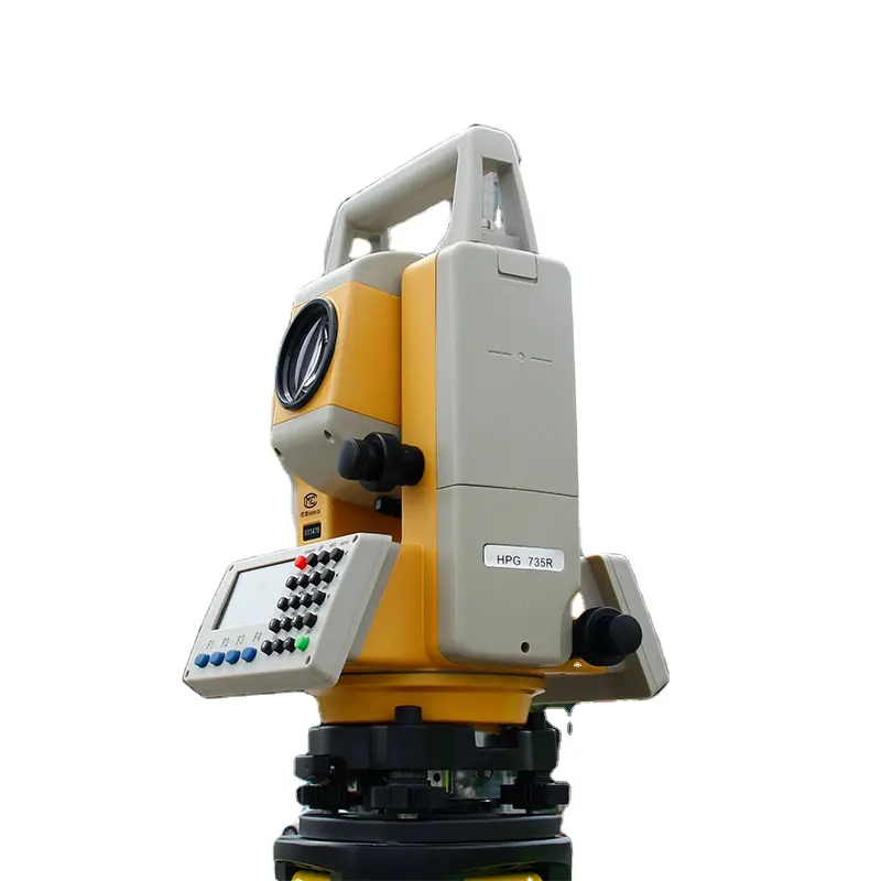 Hot selling 400m reflectorless laser total station HeiPoe HPG735R none prism user friendly total station for sale