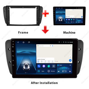 BAIDAYU Pantalla Táctil de 9 Pulgadas con GPS, USB, CarPlay, Android Auto, Multimedia para Automóvil, Asistencia de Reversa, Pantalla IPS, Seat <span class=keywords><strong>Ibiza</strong></span> 2013 - Product Image 6