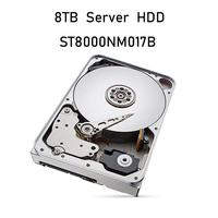 8TB Server Enterprise SATA HDD ST8000NM017B Desain Hemat Daya dengan PowerChoice 7200RPM 256MB Cache Solusi Penyimpanan Enterprise