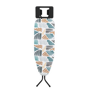 Tabla de Planchar Ajustable con Funda 100% Algodón, Soporte de Seguridad, Recubrimiento de Polvo Blanco, Plegable, de Madera y Tela, para Uso en Armarios - Product Image 2