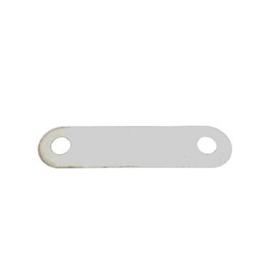 Connecteur de tablette ovale en fer pour étagère, petit format, accessoire de quincaillerie argenté pour mobilier masculin - Product Image 4