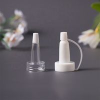 Ampoule en forme de corne, transparente, expédition gratuite, vente en gros, très populaire
