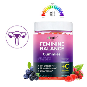 รับผลิตกัมมี่โปรไบโอติกแบบ OEM สำหรับปรับสมดุลช่องคลอด รสบลูเบอร์รี่ เพื่อสุขภาพสตรี  รับผลิตภายใต้แบรนด์ของคุณเอง โรงงานมาตรฐาน GMP ขายส่ง ผ่านการทดสอบแล้ว - Product Image 1