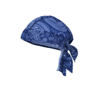 Pañuelo de cabeza completa de algodón para motocicleta, accesorios para el cabello, gorro de calavera Doo, pañuelo para el pelo - Product Image 1