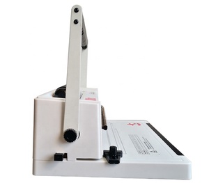 4:1 Plastic Spiral Coil <strong>Book</strong> <strong>Binding</strong> <strong>Machine</strong> /46 Holes Coil Binder Metal Spiral <strong>Wire</strong> <strong>Binding</strong> <strong>Machine</strong> - Product Image 3