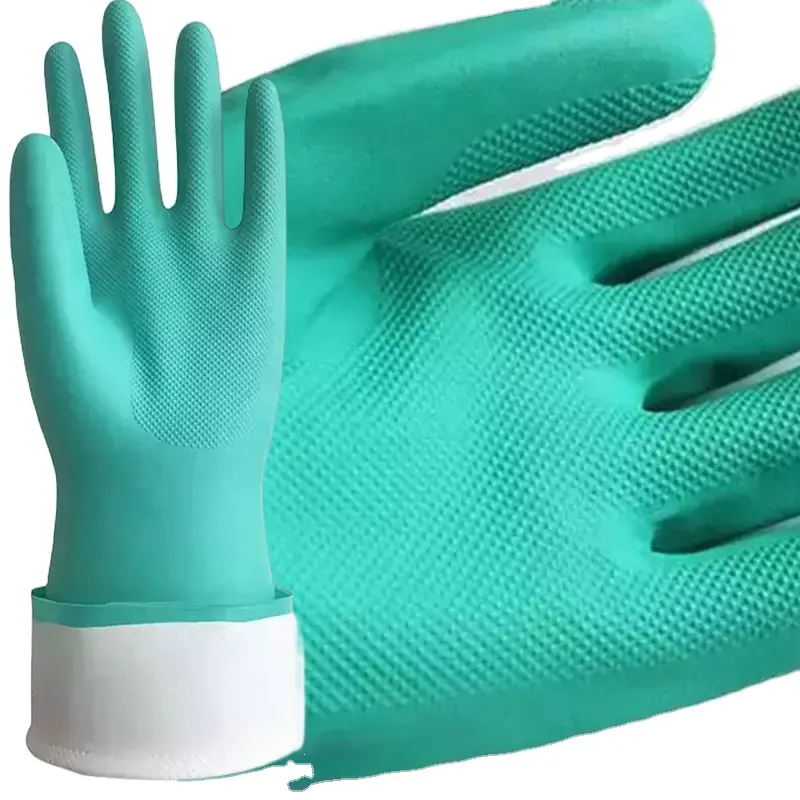 Gants de travail de sécurité industriel, Protection des mains, antidérapant, PVC, étanche, résistant aux produits chimiques, OEM