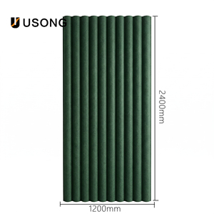 Panneau Acoustique 3D Ondulé en Polyester - Ignifuge et Écologique pour l'Absorption Sonore des Bureaux avec Solutions de Design Graphique - Product Image 1