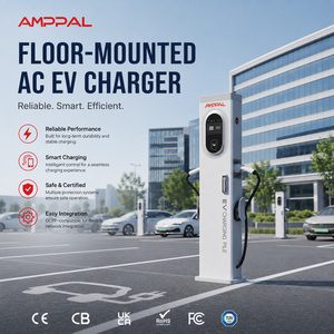<span class=keywords><strong>Chargeur</strong></span> de véhicule électrique domestique intelligent et durable AMPPAL 7KW 14KW 22KW 44KW AC380V avec interfaces Type1/Type2/GB/T - Product Image 4