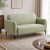 Canapé sectionnel de luxe simple de style nordique, design français, canapé en velours, mobilier minimaliste pour villa, appartement, salon