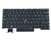 Clavier d'ordinateur portable d'origine Lenovo ThinkPad T14s Gen1/2, rétroéclairé par LED, nordique, suédois, finlandais, FRU PK131L51B28