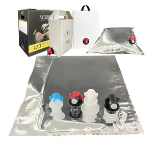 RTS 2L 3L 5L 10L nhôm lá BIB Túi rượu vang bladders túi trong hộp Rượu BIB túi trong hộp với vitop - Product Image 1