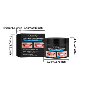 Polvo Blanqueador Dental de Carbón Activado a Bajo <span class=keywords><strong>Precio</strong></span>, Polvo para Blanquear los <span class=keywords><strong>Dientes</strong></span>, Limpieza Profunda - Product Image 5