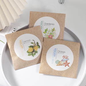 Sac d'emballage de sachets de parfum de voiture pour désodorisant avec logo personnalisé sac de sachets d'arôme suspendus pour armoire chambre <span class=keywords><strong>valise</strong></span> de voiture - Product Image 1