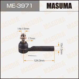 ปลายก้านพวงมาลัย ME-3971 MASUMA อะไหล่ช่วงล่างรถยนต์ สำหรับ TOYOTA - Product Image 3