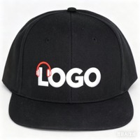 Vintage Twill Hoofdtelefoon Geborduurde Argyle Fruitpatroon Gewone Stof Snapback Pet