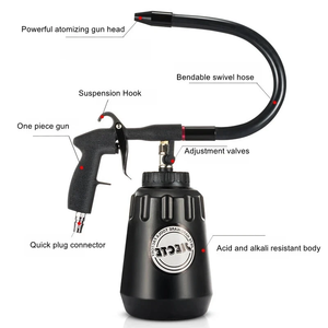 Alta Presión 360 °   Pistola Giratoria para Limpieza de Motor de Coche, Herramienta de Limpieza Profunda con Flujo de Aire Potente para Detallado Automotriz - Product Image 6