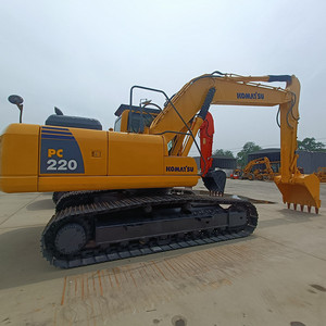 เครื่องยนต์รถขุดไฮดรอลิกแบบตีนตะขาบ Komatsu PC220-8 PC200 PC240 PC300 pc400 pc350 มือสอง พร้อมเครื่องยนต์ น้ำหนัก 22000 กก. มีสินค้าในสต็อก - Product Image 5