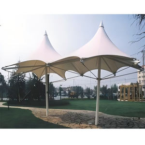 Structure de membrane innovante pour abri, parasol, auvent, structure tendue paysagère, tente paysagère anti-UV - Product Image 2