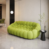 Canapé Moderne en Mousse en Gros, Housse en Lin Roulable et Emballée Sous Vide, Durable pour Hôtels et Appartements, Marque Européenne, Direct Usine