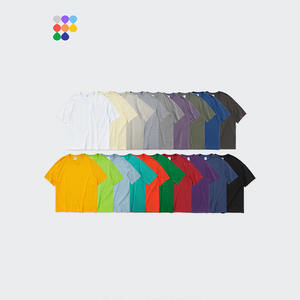 Toptan özel yeni tasarım % 100% pamuk boyutu xxxxxxl büyük boy yüksek kaliteli stok unisex tshirt - Product Image 2