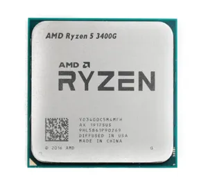 AMD全新台式机CPU R5 3000 R5 3400G AM4托盘版