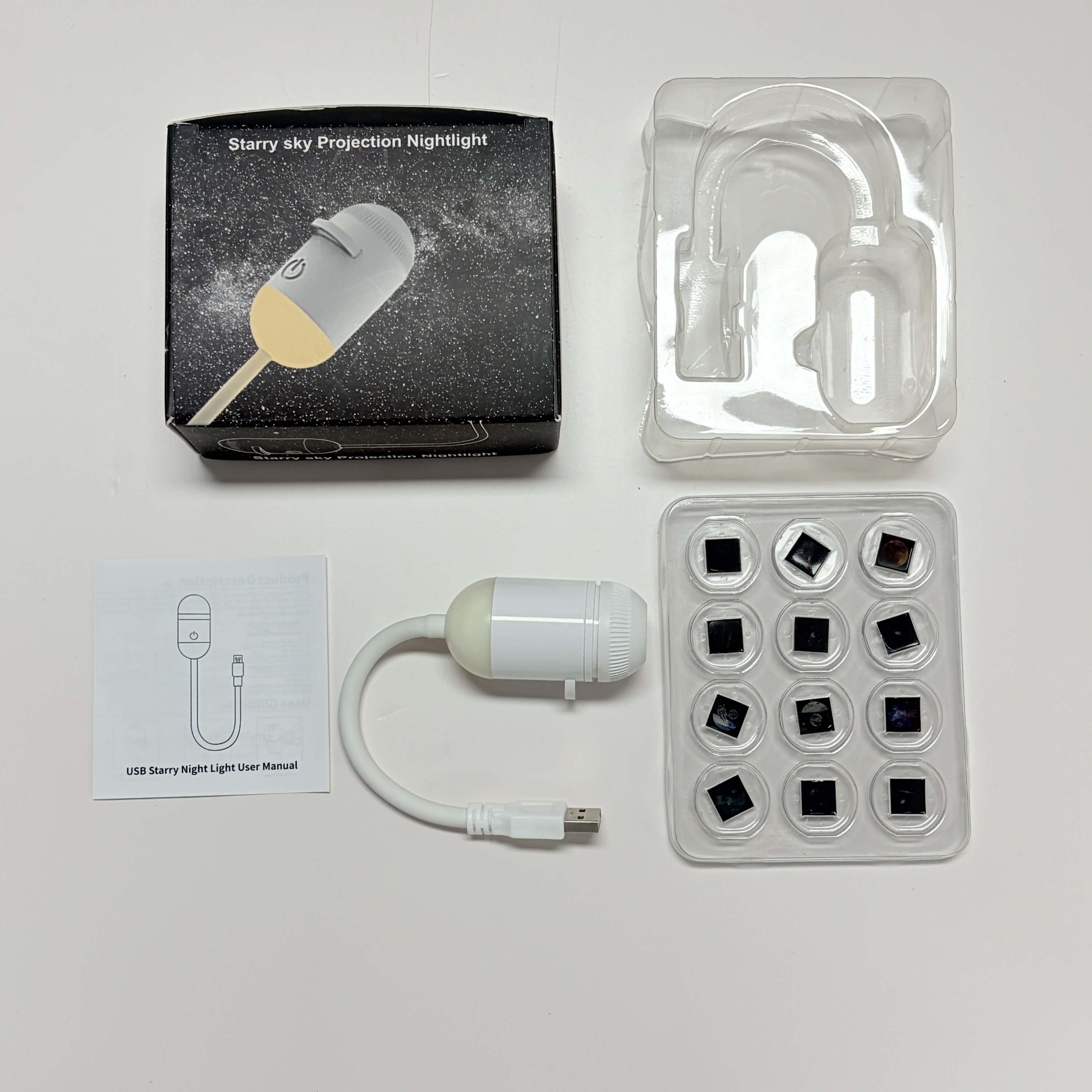 White-Projector Light (3 Slides)