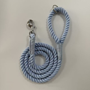 Correa de Perro de Cuerda Trenzada Resistente, Clásica, Sólida, con Mango Suave, 100% Algodón, para Pasear, Correr y Acampar, Venta al Por Mayor - Product Image 5