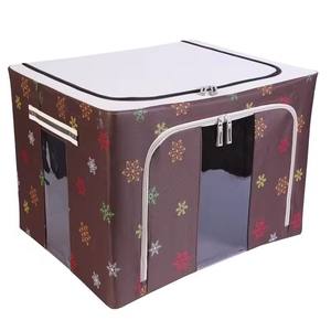 Caja de almacenamiento plegable para muebles de sala de estar, organizador de edredón, caja de almacenamiento plegable de alta calidad para ropa de cama de edredón - Product Image 2