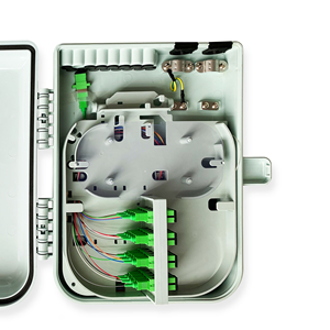 Caja de Distribución de Fibra Óptica APT-16B-I de 16 Núcleos, 8 Puertos, Blanca, para Exteriores, Caja Terminal FTTH para Pasillos, Garantía de 5 Años - Product Image 5