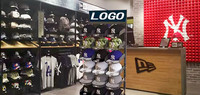 Support de Présentation Moderne en Métal Personnalisé pour Bonnets (Casquettes) de Sport, Golf, Soleil, Baseball, Trucker, Cowboy, Hiver et Ajustés