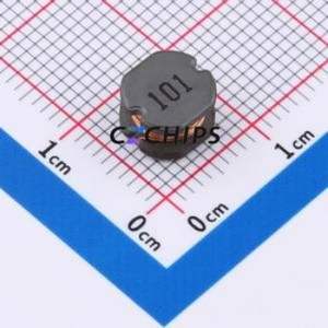 Inducteur de puissance D75-101KT SMD, 7,8x7 mm (Inductance : 100 µH) (Précision : 10 % Courant de saturation (Isat) : 1,3 A) - Product Image 1