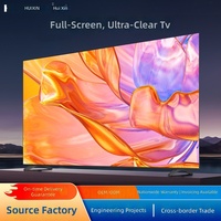 Smart Android TV 75/55/65 Inci LED 4K dengan Koneksi Jaringan untuk Penggunaan di Rumah dan Hotel Model Ekspor