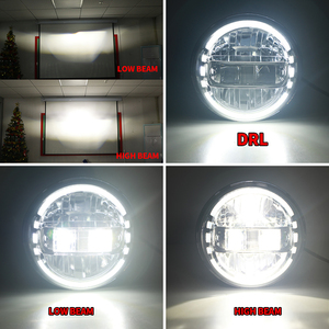 7 Inch Led Head Light Classic Universal Other Motor Cycle Motorcycles Accessories De Motocicleta Para Moto <strong>Headlights</strong> For <strong>Harley</strong> - Product Image 2
