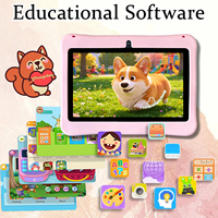 YPORANGECHENG Tablet Android 14 Baru 7-Inci untuk Anak-Anak 3GB+32GB MTK Quad Core Baterai 3000mAh Wi-Fi 1024x600 Garansi 1 Tahun