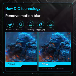 Moniteur de jeu HKC G5S 24,5 pouces FHD |   300 Hz, 1 ms GTG, panneau HVA, HDR400, 125 % sRGB, AMD FreeSync, support VESA, HDMI+DP, noir - Product Image 5