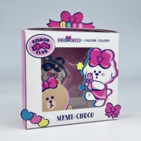 Carpeta de Cartón con Pestaña Colgante, Embalaje de Regalo Personalizado para Productos Electrónicos, Ventana con Relieve, Materiales Reciclados