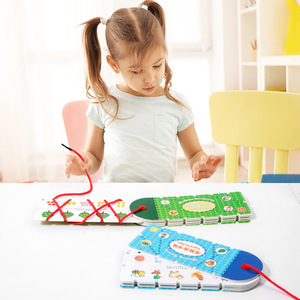 Trẻ Em Của Nhận thức Logic Dây Trò Chơi Đầy Đủ Não Phát Triển Giáo Dục Sớm Trí Tuệ Đồ Chơi Cho Bé - Product Image 1