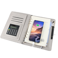 Carnet intelligent magnétique A5 à feuilles mobiles avec chargeur de stylo, en cuir, coffret cadeau, personnalisable, 1 pièce, bloc-notes professionnel, directement de l'usine
