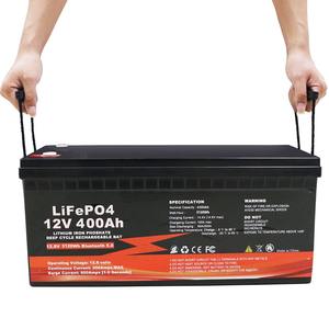 Baterai LiFePO4 12V 24V 100Ah 200Ah 300Ah 400Ah, 6000 Siklus Deep Cycle Lithium Iron Phosphate, Dilengkapi BMS untuk Sistem Tenaga Surya - Product Image 1