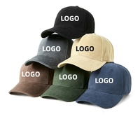 Gorra de Béisbol Deportiva Vintage Personalizada de 6 Paneles, de Lona Lavada de Algodón, Unisex, Ajustable, para Adultos, Venta al Por Mayor