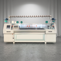 Machine à tricoter rectiligne informatisée de pointe pour la fabrication de vêtements entiers prêts-à-porter et de tricots 3D sans couture
