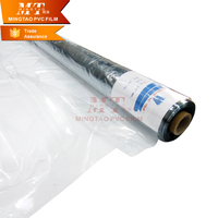 Film en rouleau de PVC souple transparent de haute qualité, résistant à l'humidité, imprimable, film d'emballage à prix compétitif